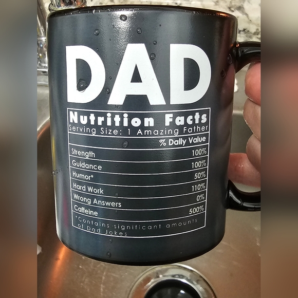 Heat Sensitive Color Changing 12oz Dad Coffee Mug - Picture 8 of 8